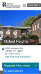 Mobile Screenshot of oxfordheights.com